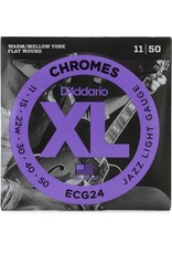 D'Addario D'Addario ECG24 Jazz Light Chromes Electric Guitar strings 11-50