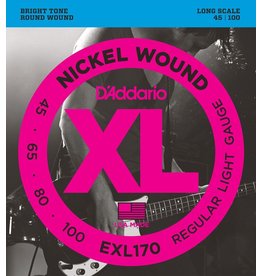 D'Addario D'Addario EXL170 Nickel Regular Light Electric Bass strings 45-100