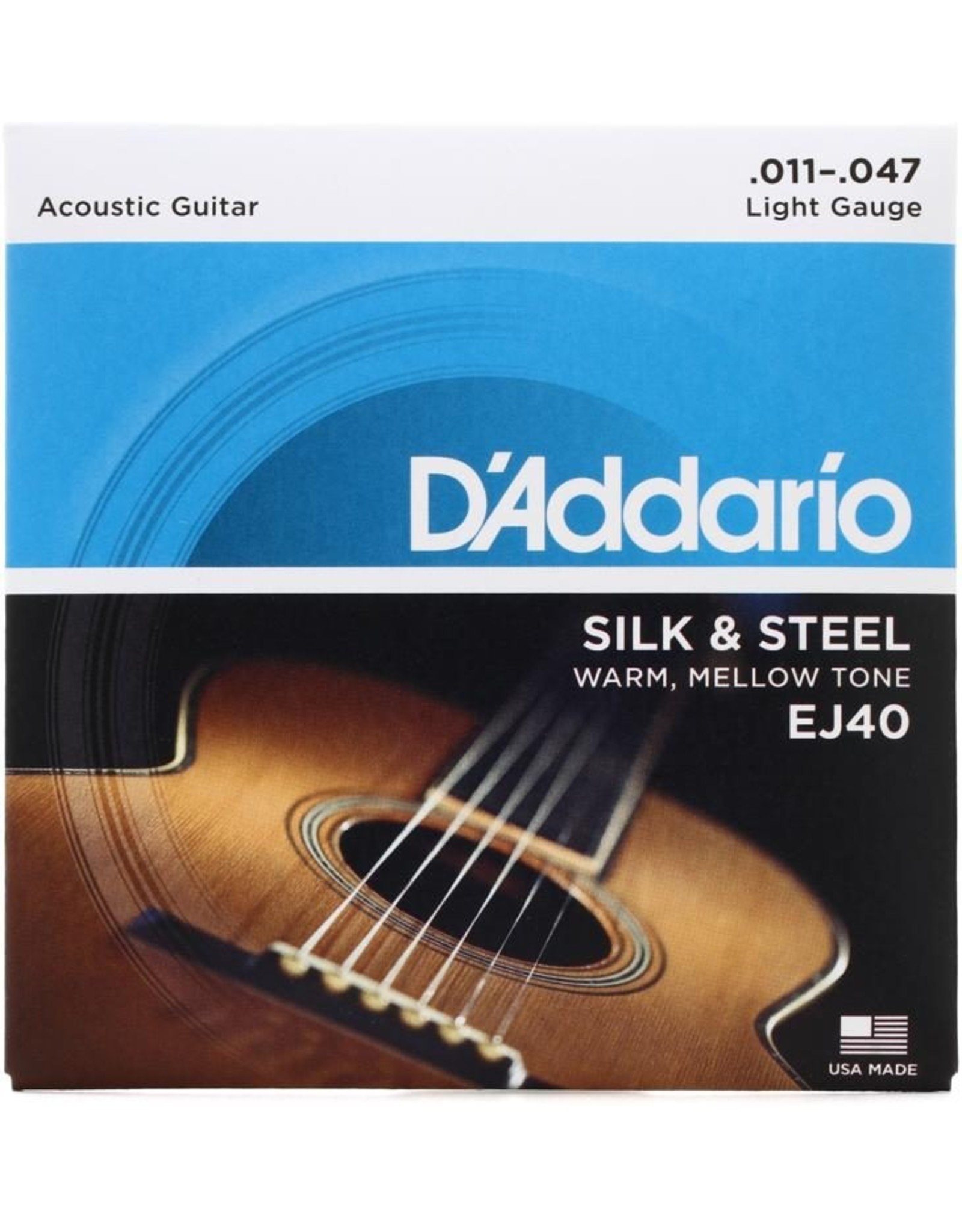 D'Addario D'Addario EJ40 Silk and Steel Strings