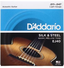 D'Addario D'Addario EJ40 Silk and Steel Strings