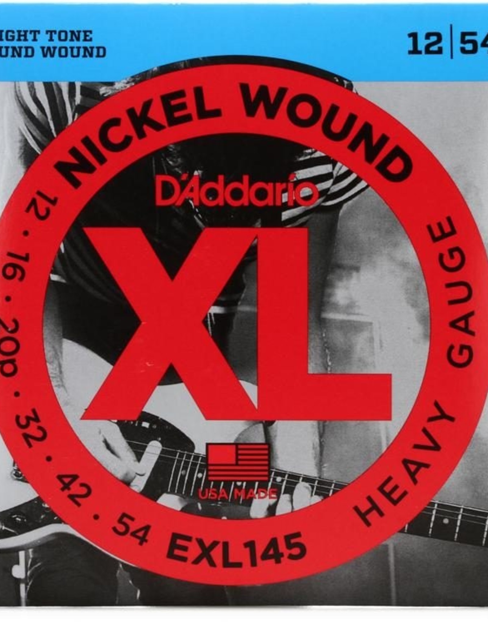D'Addario D’Addario EXL145 Nickel Wound Heavy Gauge 12-54