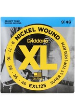D'Addario D'addario EXL125 Super Light Top Heavy Bottom 9-46 Nickel Wound Electric Guitar Strings
