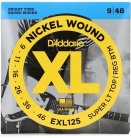 D'Addario D'addario EXL125 Super Light Top Heavy Bottom 9-46 Nickel Wound Electric Guitar Strings