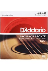 D'Addario D'Addario EJ17 3-Pack Phosphor Bronze Acoustic Guitar Strings