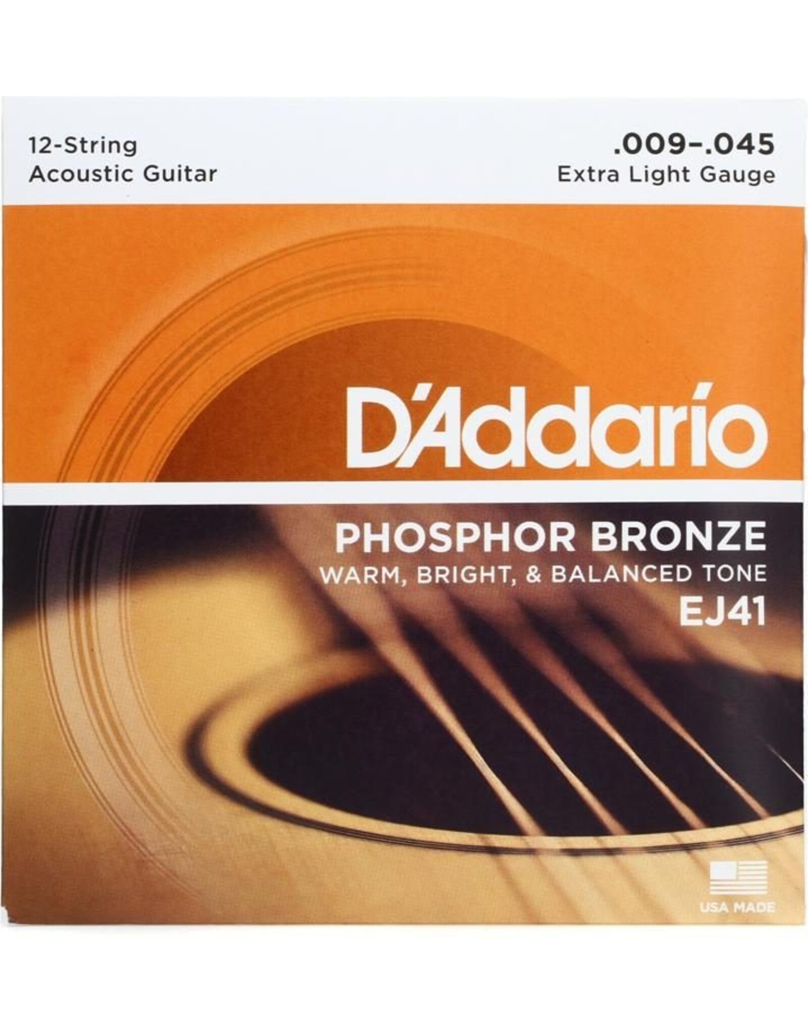 D'Addario D'Addario EJ41 12 String Acoustic Set 9-45
