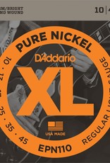 D'Addario D'addario EPN110 Pure Nickel 10-45 Light Electric Guitar Strings