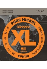 D'Addario D'addario EPN110 Pure Nickel 10-45 Light Electric Guitar Strings