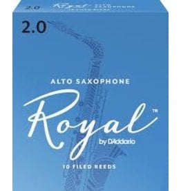 D'Addario Royal Alto Sax 2.0 Reeds, 10 Box