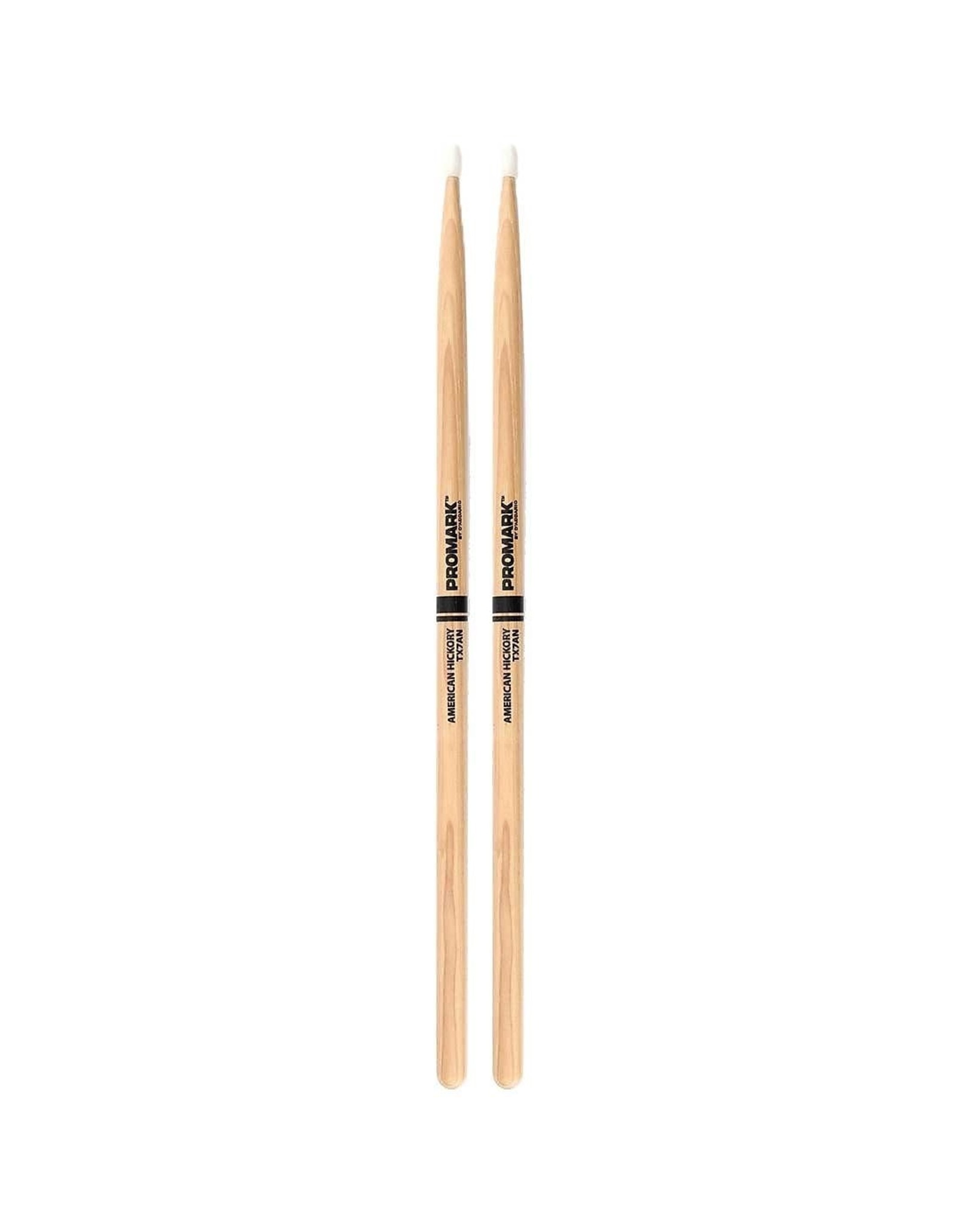 Promark Promark Classic Forward 7A American Hickory Drumstick, Nylon Tip