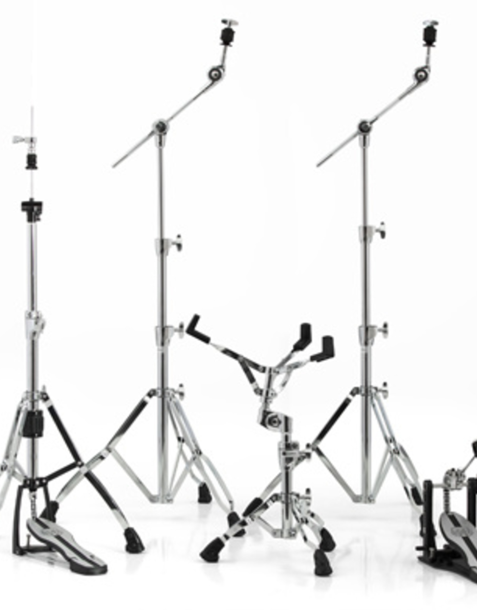 Mapex Mapex Mars Chrome Hardware Pack w/ Two Booms, Snare Stand, Hi-Hat Stand and Single Pedal