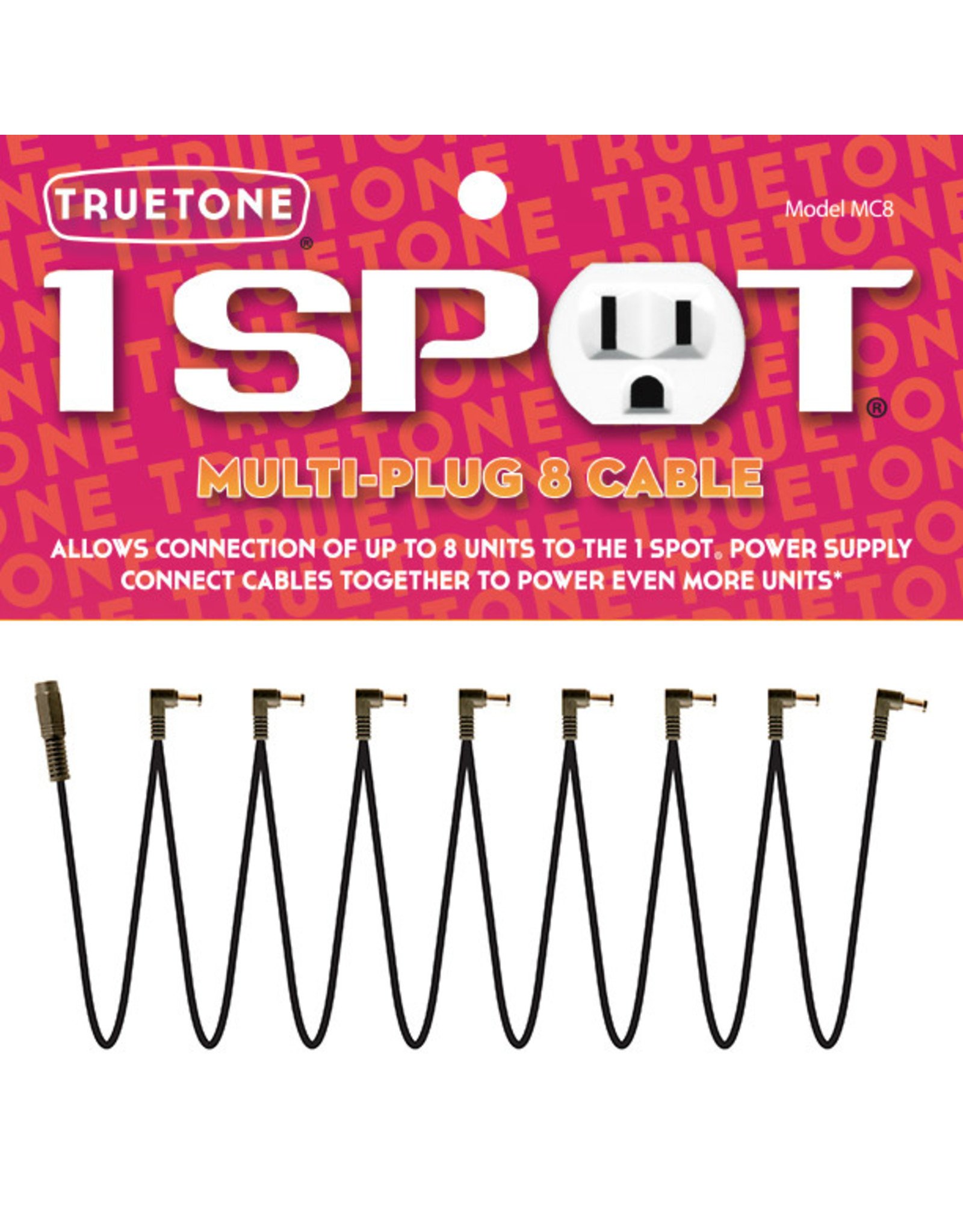 Truetone 1 SPOT MULTIPLUG 8 CABLE