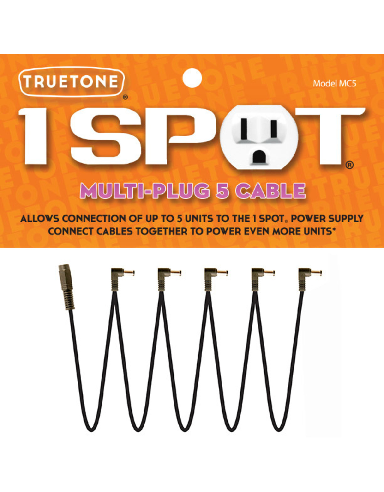Truetone 1 SPOT MULTI PLUG 5 CABLE