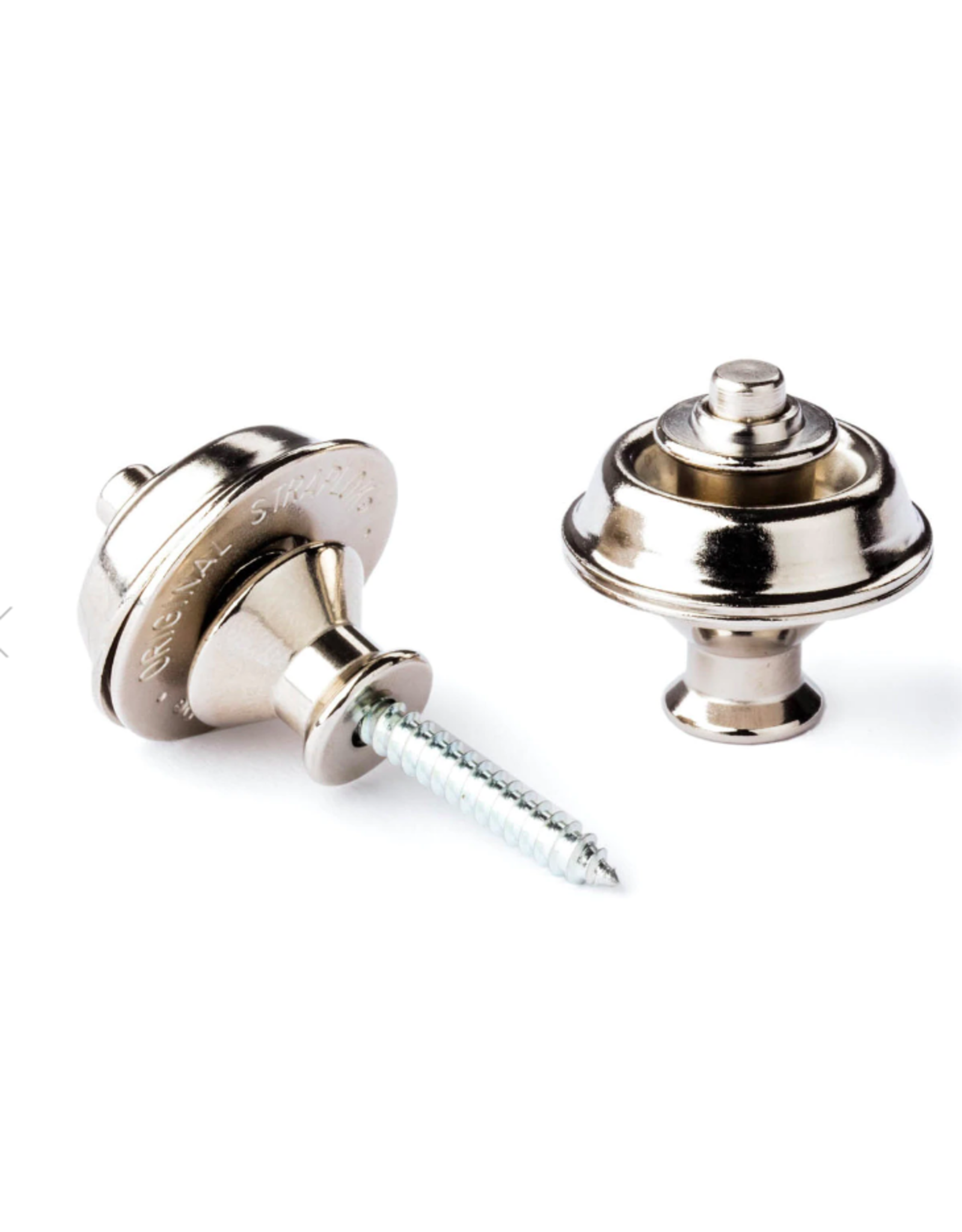 Dunlop Dunlop Straplok Dual Design Strap Retainer System, Nickel