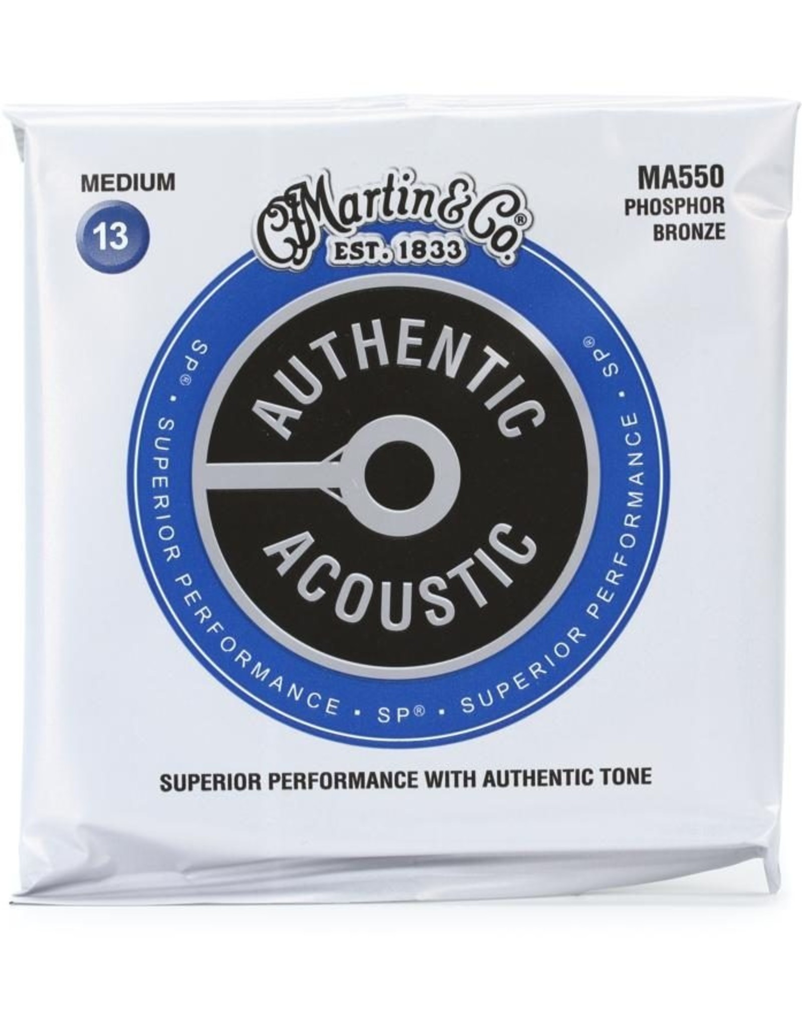 Martin Authentic MA550 SP Phosphor Bronze Medium 13-56