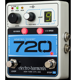 Electro-Harmonix 720 Stereo Looper (10 Loops & 12 Minutes Recording Time) 9.6DC-200 PSU included