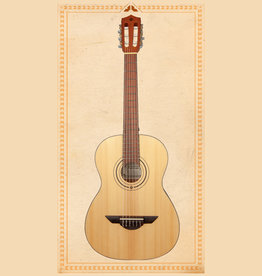 H. Jimenez H. Jimenez Educativo 3/4 Size Nylon String Guitar w/ Gig Bag