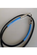 Rapco Twin House Music 1/4" to 1/4" Patch Cable 3 ft Straight to Straight, Black