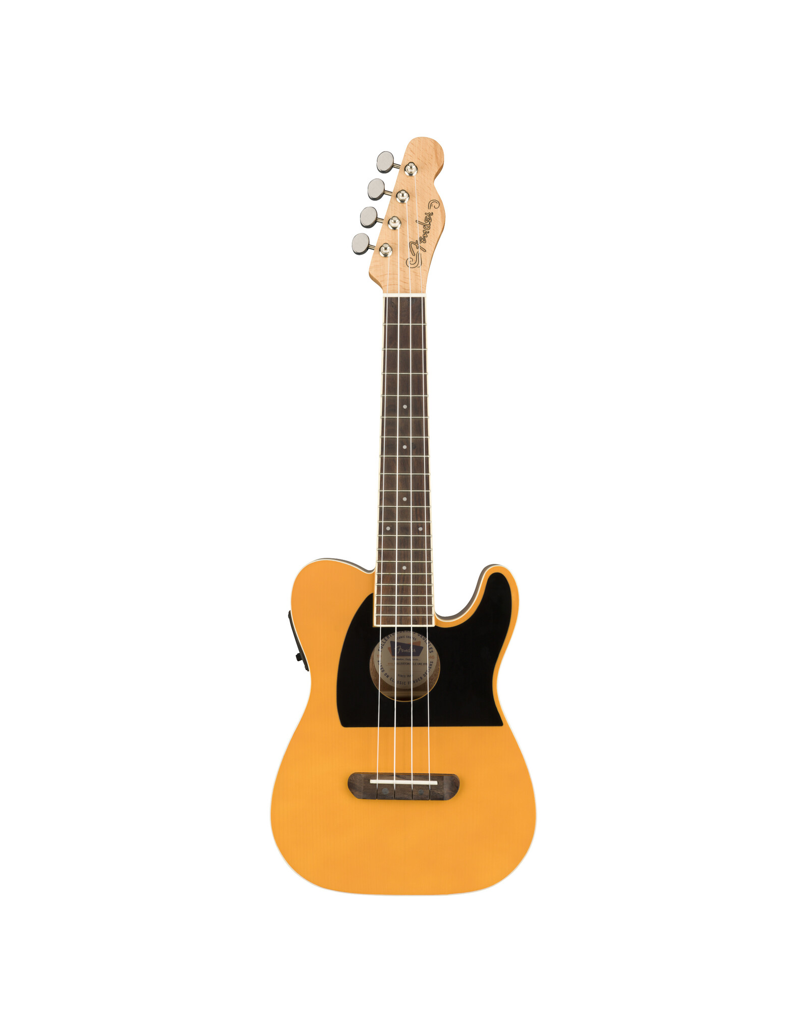 Fender Fender Fullerton Tele® Ukulele, Butterscotch Blonde