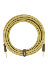 Fender Fender Deluxe Series Instrument Cable, Straight/Straight, 18.6', Tweed