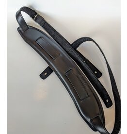 Souldier Souldier Plain Saddle Strap, Black Leather