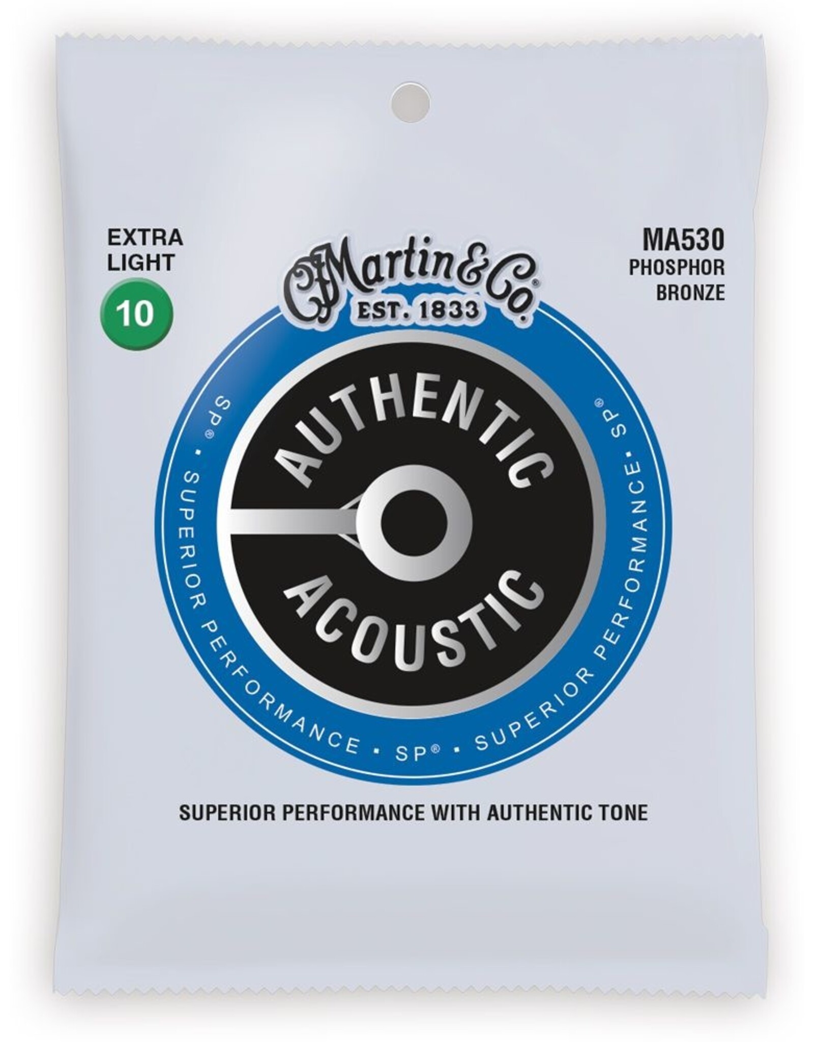 Martin Authentic MA530 SP Phosphor Bronze Extra-Light 10-47