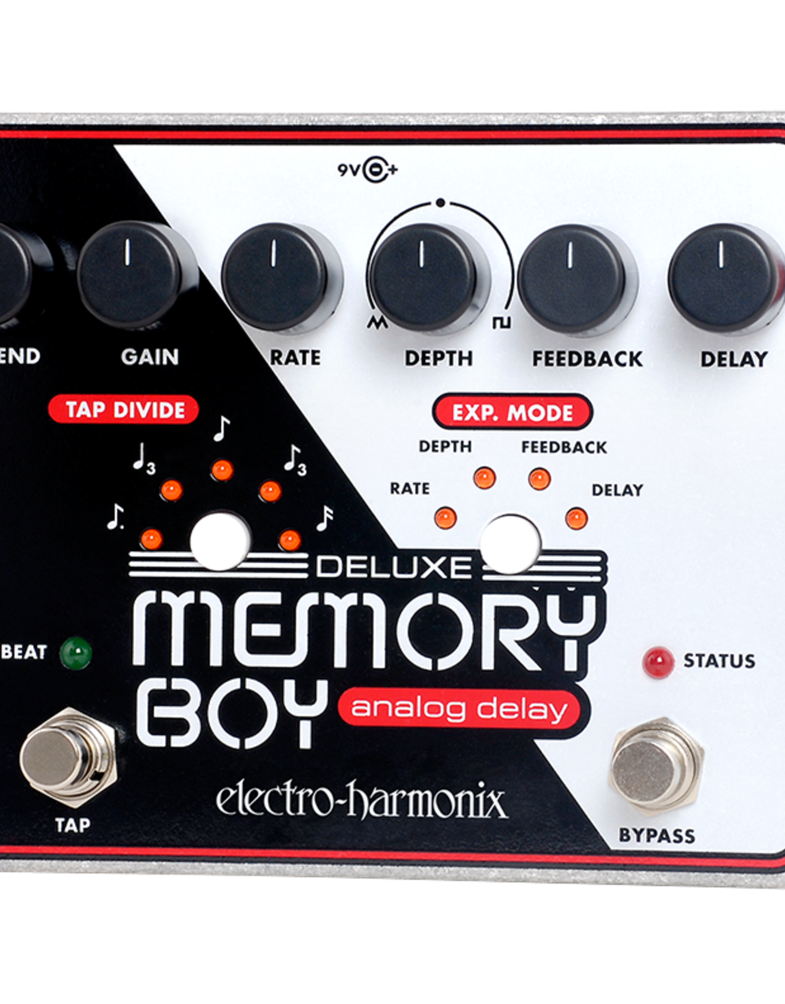 Electro-Harmonix EHX DELUXE MEMORY BOY Tap Temp Analog Delay, 9.6DC-200 PSU included