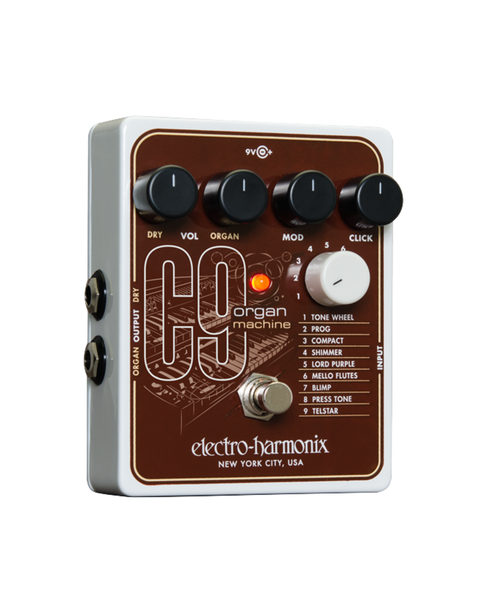 Electro-Harmonix EHX C9 Organ Machine, 9.6DC-200 PSU included