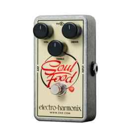 Electro-Harmonix EHX Soul Food Transparent overdrive, 9.6DC-200 PSU included
