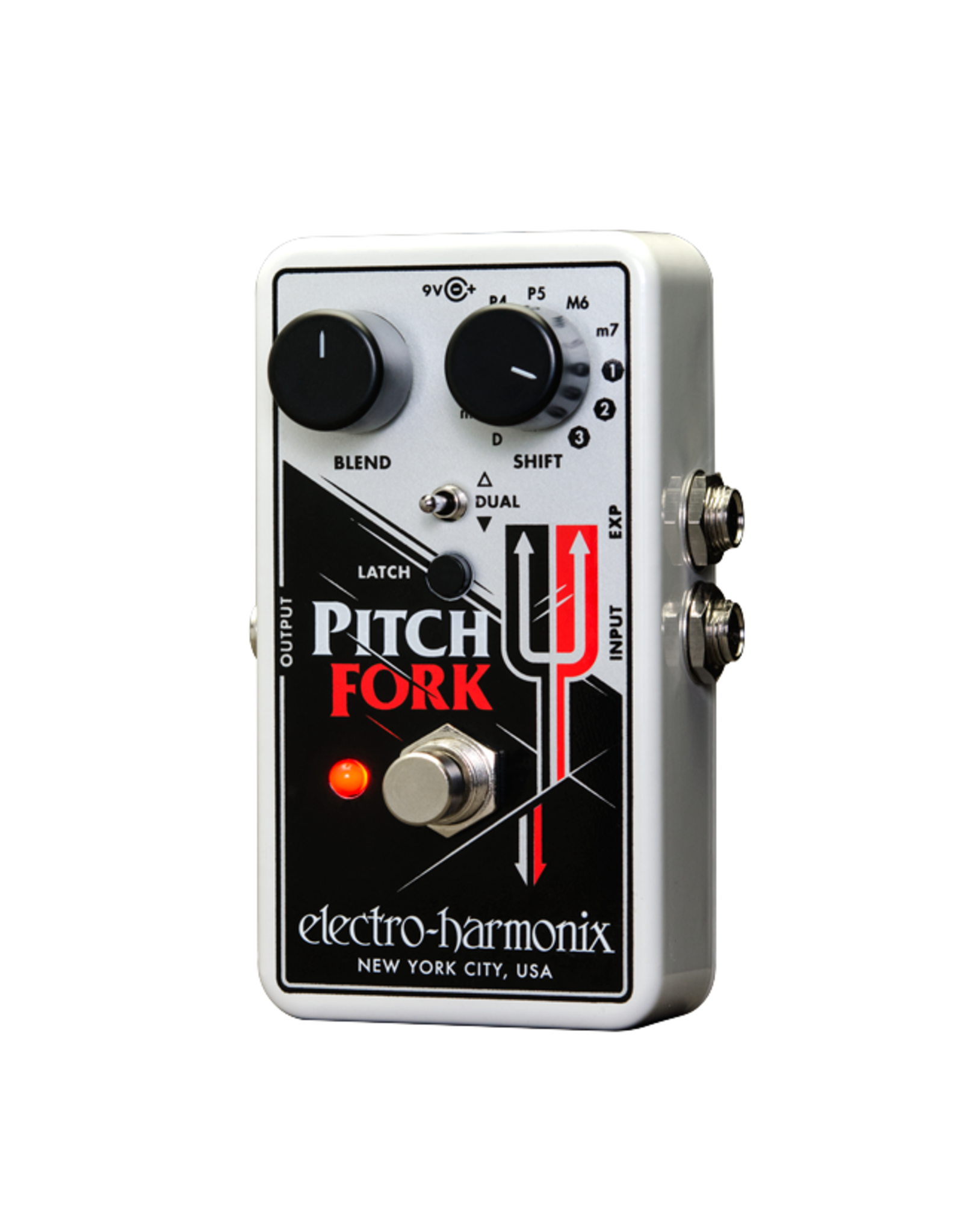 Electro-Harmonix EHX PITCH FORK Polyphonic Pitch Shifter/Harmony Pedal, 9.6DC-200 PSU included