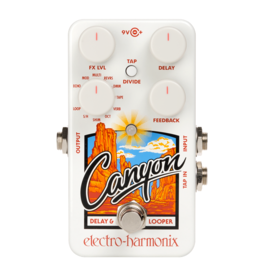 Electro-Harmonix EHX Canyon Delay and Looper, 9.6DC-200 PSU included