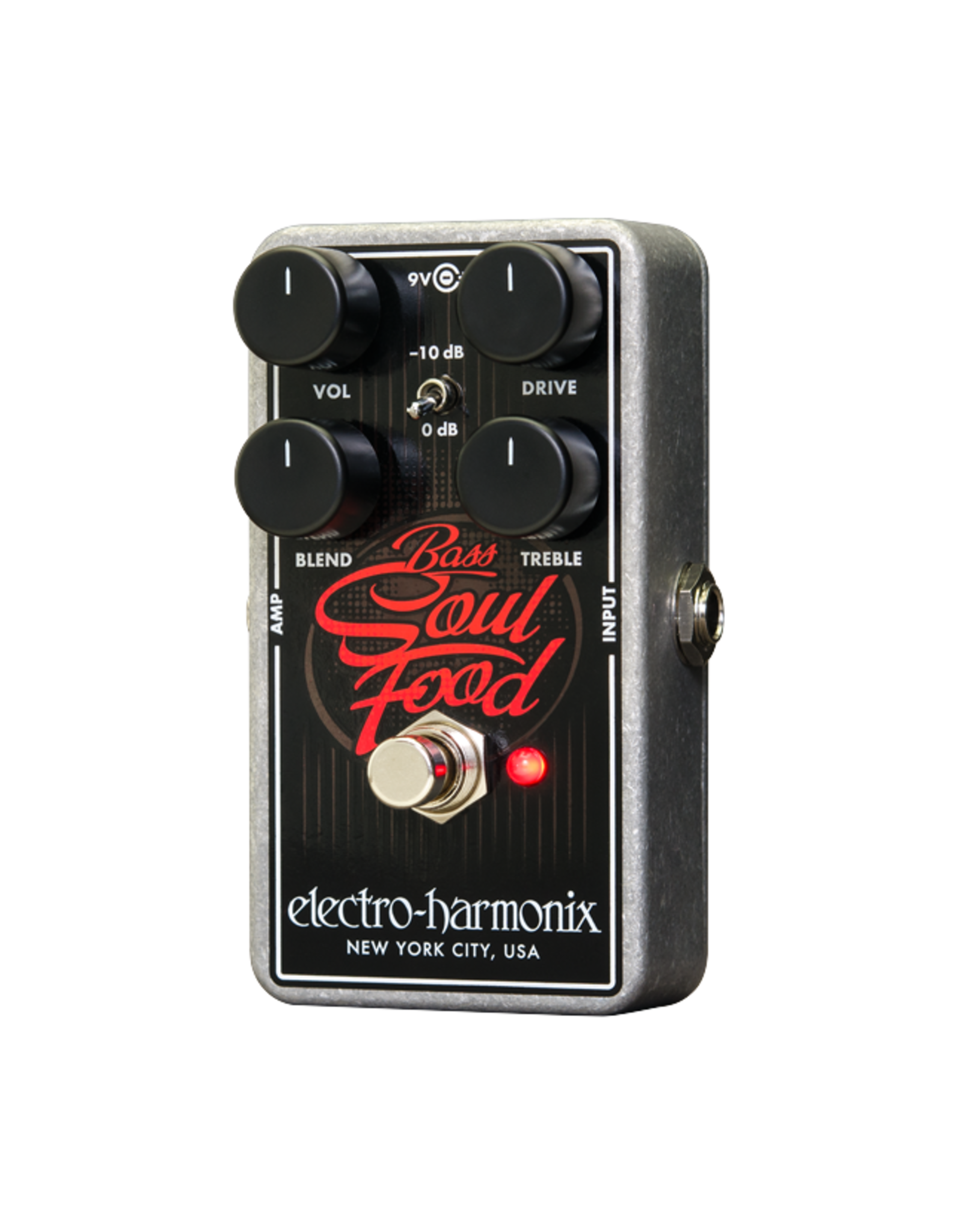 Electro-Harmonix EHX BASS SOUL FOOD Transparent Overdrive, 9.6DC-200 PSU included
