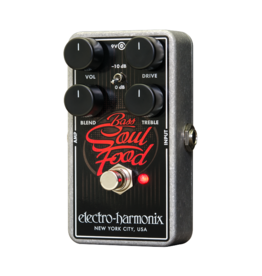 Electro-Harmonix EHX Bass Soul Food Transparent Overdrive, 9.6DC-200 PSU included