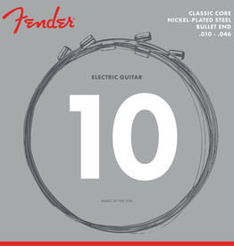 Fender Fender Classic Core Electric Guitar Strings, Nickel-Plated Steel, Bullet Ends 10-46