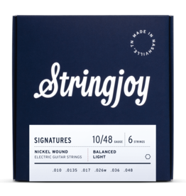 Stringjoy Stringjoy Electric Guitar Nickel Alloy, Balanced Light 10-48