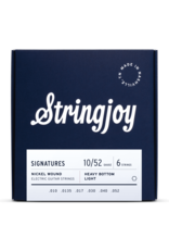 Stringjoy Stringjoy Electric Guitar Nickel Alloy, Light Top/Heavy Bottom 10-52