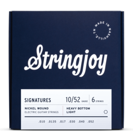 Stringjoy Stringjoy Electric Guitar Nickel Alloy, Light Top/Heavy Bottom 10-52