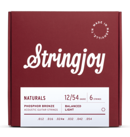 Stringjoy Stringjoy Acoustic Natural Bronze Light 12-54