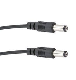 Voodoo Lab Pedal Power Cable 2.1mm Straight on Both Ends-18 inch