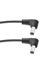 Voodoo Lab Pedal Power Cable 2.1mm Right-Angle on Both Ends: 6 inch