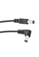 Voodoo Lab Pedal Power Cable 2.1mm Straight & Right-Angle: 12 inch