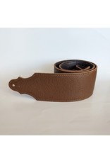 Franklin Straps Franklin Straps 3" Purist Glove Leather Caramel/Gold Stitch Strap
