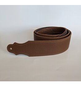 Franklin Straps Franklin 2" Caramel Leather/Gold Stitch Strap