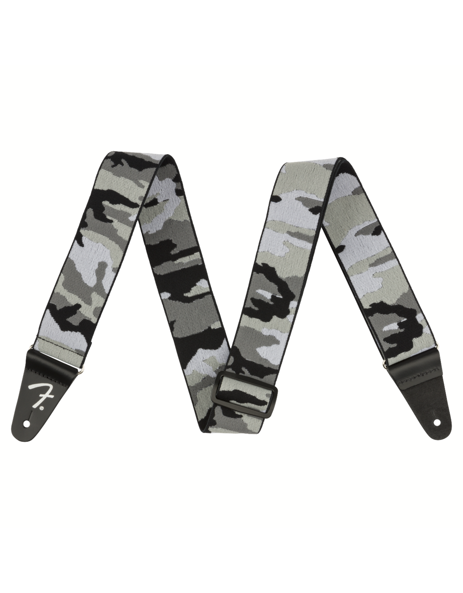 Fender Fender WeighLess 2" Gray Camo Strap