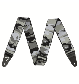 Fender Fender WeighLess 2" Gray Camo Strap
