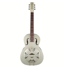 Gretsch Gretsch G9201 Honey Dipper Round-Neck , Brass Body Biscuit Cone Resonator, Shed Roof Finish