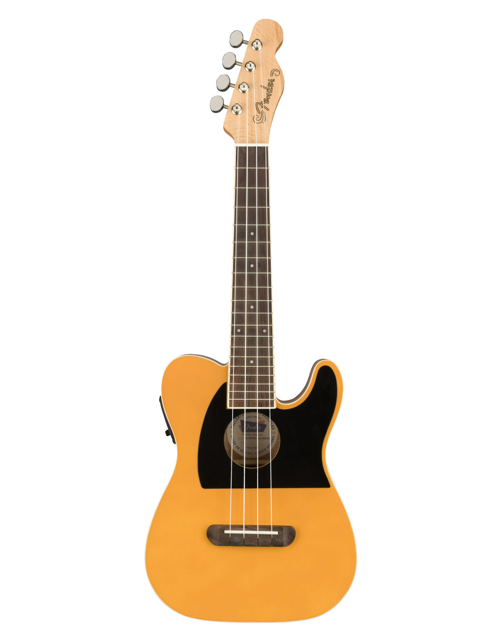 Fender Fender Fullerton Tele® Ukulele, Butterscotch Blonde