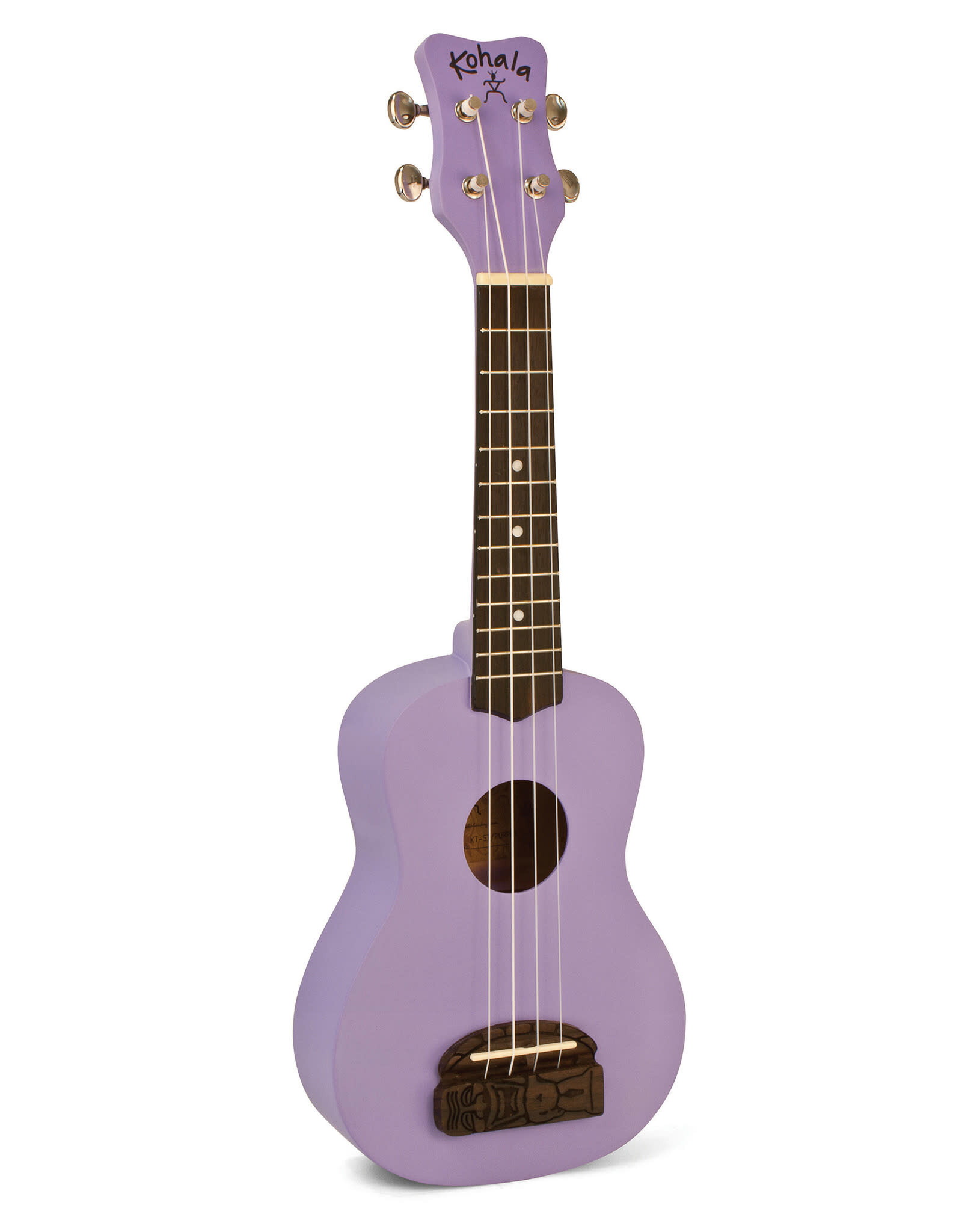 Kohala Kohala Tiki Soprano Ukulele, Purple