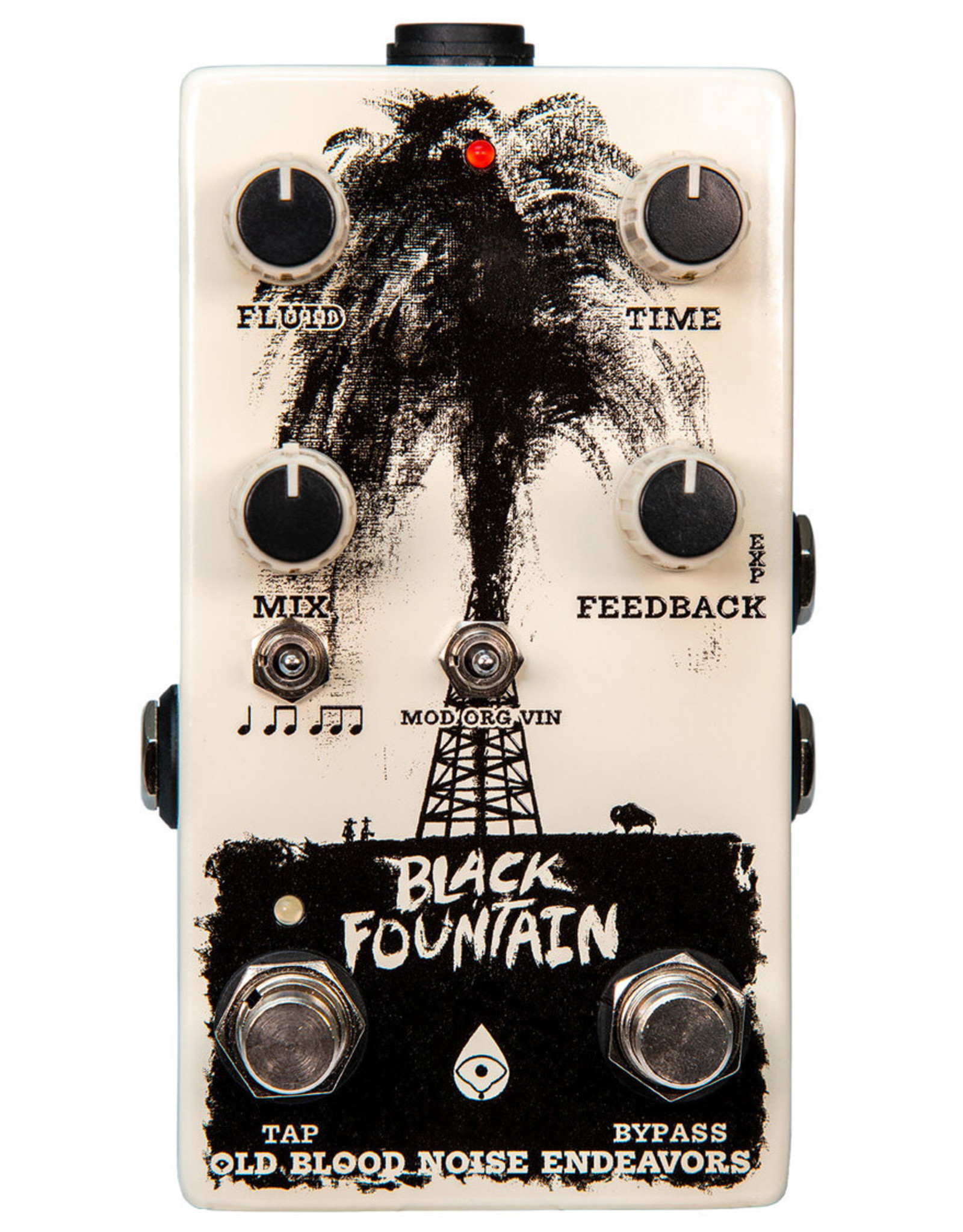 Old Blood Noise Endeavors OBNE Black Fountain V3 w/ Tap Tempo