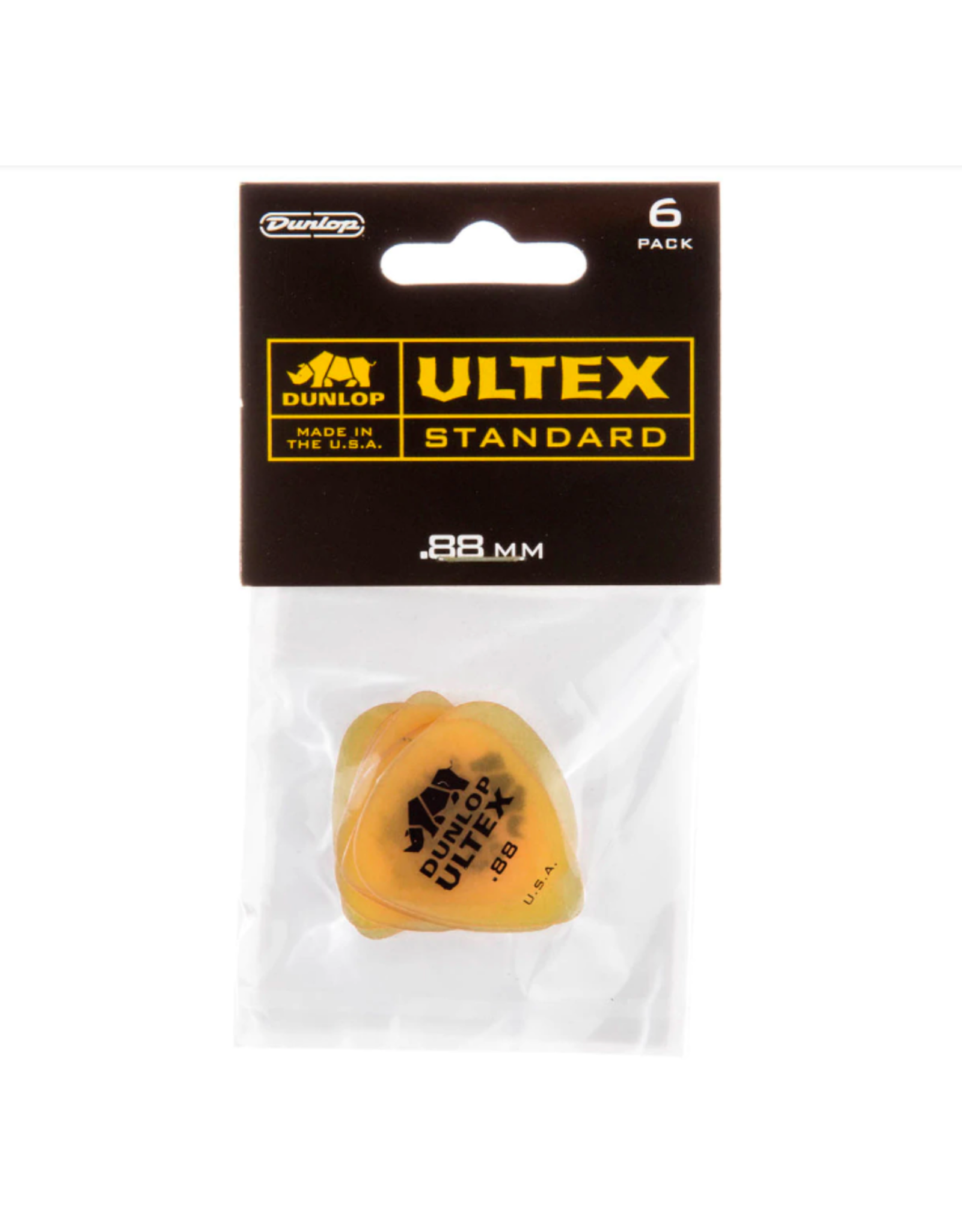 Dunlop Dunlop Ultex Standard, .88 Player Pack (6 Picks)