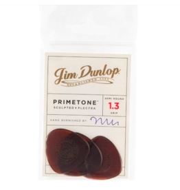 Dunlop Dunlop Primetone 1.3 Semi-Round Grip Picks, Player Pack (3 Picks)